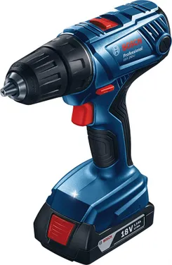 Шурупокрут-дриль акумуляторний Bosch GSR 180-LI 18В 2х2А·год 54Нм 450·1700об·хв 1.6кг фото