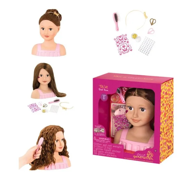 Кукла-манекен Our Generation Модный парикмахер, брюнетка