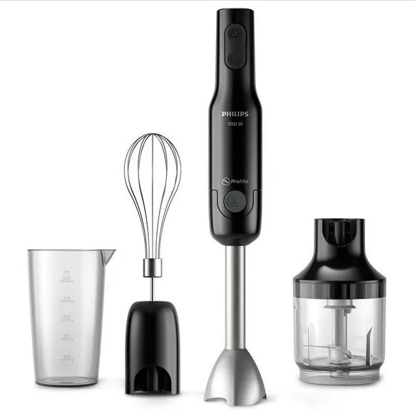 Блендер Philips заглибний Daily Collection 700Вт, 3в1, чорний