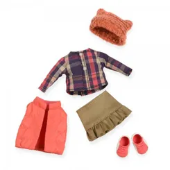 Набір одягу для ляльок 15см LORI Пуховий жилет фото
