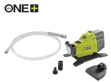 Насос для води акумуляторний Ryobi ONE+ R18TP-0 18В 1500л/год висота перекачування 14м захист сухого ходу 1.4кг (без АКБ та ЗП) ціна в Україні