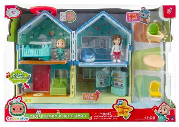 Игровой набор CoComelon Feature Playset Семейный домик, со звуком