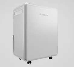 Осушитель воздуха Ariston Deos EVO 12, 12л.в сутки, 35м.кв, 130м3/час, 210Вт, эл.упр-ние, дисплей, таймер, авто выкл., белый фото