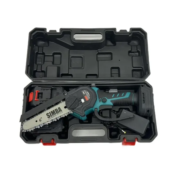 Аккумуляторная цепная мини пила шина 6" Simba SA-001 заказать