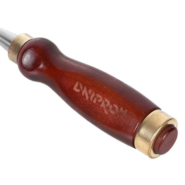 Стамеска Dnipro-M ULTRA з дерев'яною ручкою, CR-V 14 мм фото №3