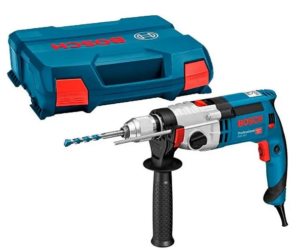 Дриль ударний Bosch GSB 24-2 1100Вт ШЗП 3000об·хв 2.9кг ціна в Україні