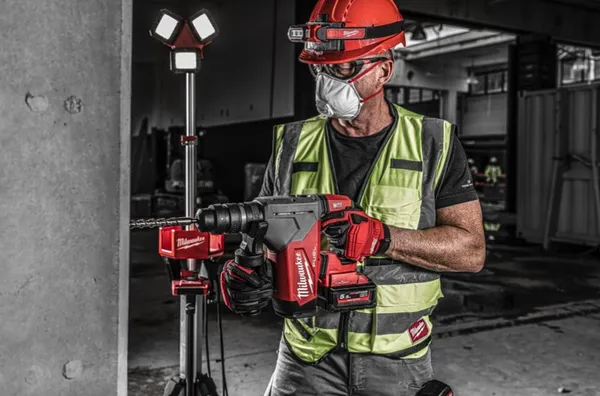 Акумуляторний SDS-Plus перфоратор M18 ONE FHPX-0X FUEL (+ бічна рукоятка, індикатор глибини, мастило, суцільнометалевий патрон F з доставкою