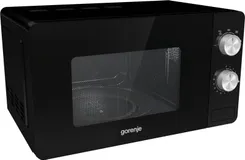 Микроволновая печь Gorenje, 20л, мех. управл., 800Вт, черный фото