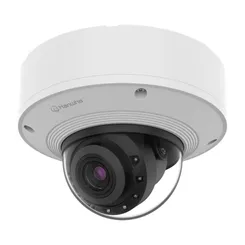 Камера IP Hanwha PNV-A6081R, 2MP, Dome, 4.38-9.33mm AVF, f/1.3-2.15, IR40m, DC 12V/PoE+, IP66/IP67/IP6K9K, IK10+, NEMA4X фото