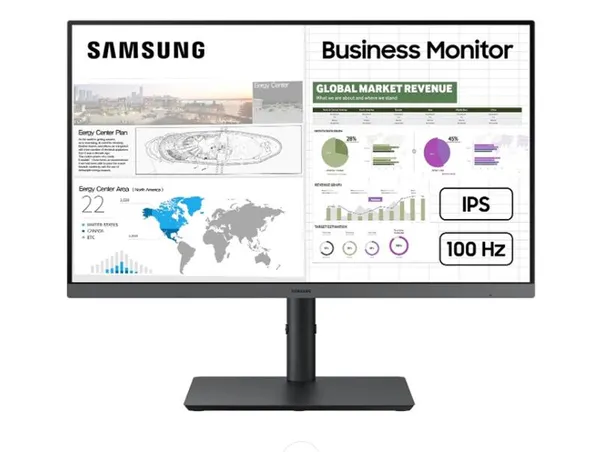 Монітор Samsung 27" S27C430 HDMI, DP, USB, IPS, 100Hz, 4ms