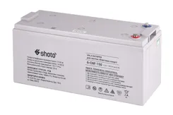 Акумуляторна батарея SHOTO 6CNF, 12V, 150 Ah, GEL-CARBON фото