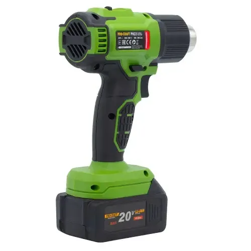 Фен будівельний акумуляторний Procraft PH-22 (без АКБ та ЗП) замовити