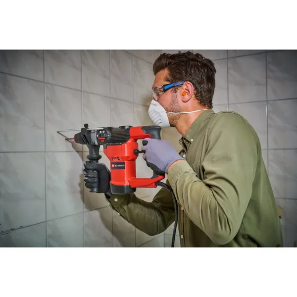 Перфоратор Einhell TC-RH 28 3F 950Вт SDS+ бочковий 3.5Дж 990об/хв кейс 4.77кг в наявності