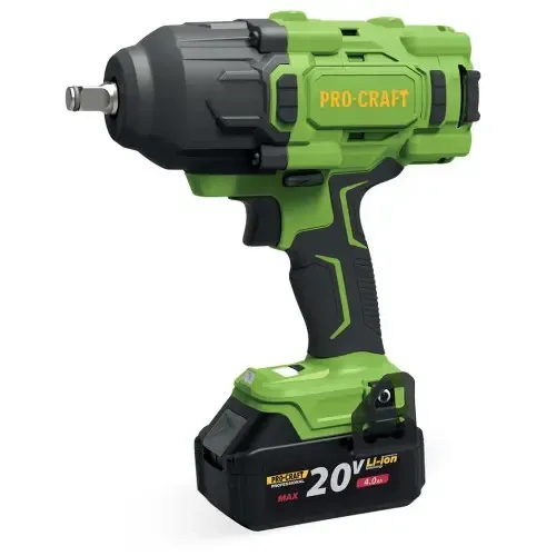 Гайковерт аккумуляторный бесщеточный 1600 Нм Procraft PWA82 в кейсе