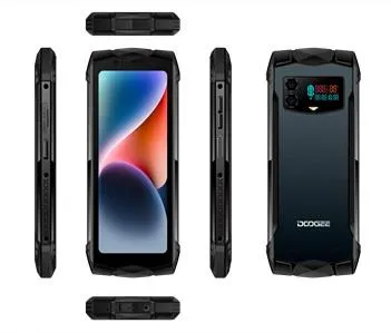 Смартфон Doogee S mini 4.5" 8/256ГБ, 2SIM, 3000мА•год, чорний