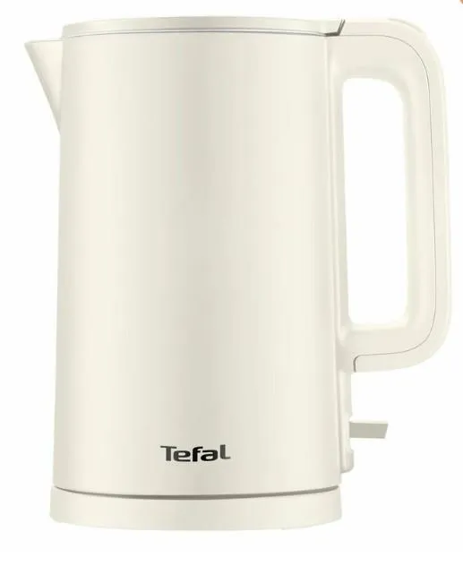 Електрочайник Tefal Thermo Protect, 1.5л, пластик, нержавіюча сталь, світло-бежевий