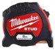Рулетка магнітна метрична MILWAUKEE STUD, 8м (33мм)