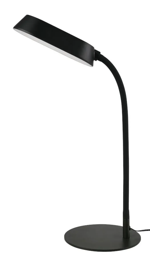 Лампа настольная OSRAM Panan DISK METAL 10W 3000К 4000К 6500К с димером, черный