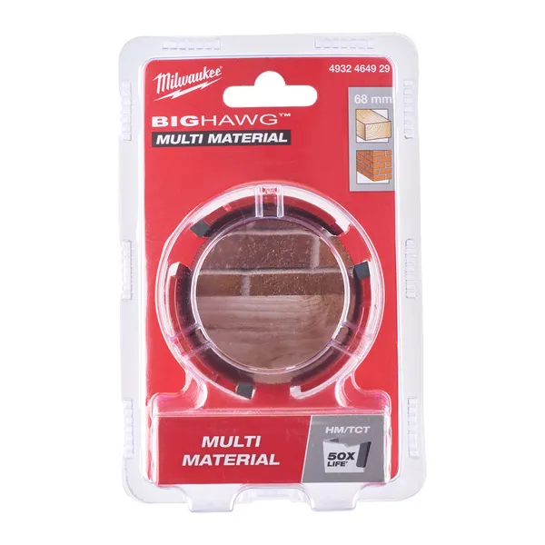 Коронка по мультіматеріалу MILWAUKEE Bighawg, діаметр 65 мм цена в Украине