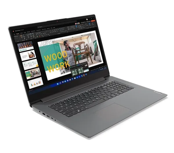 Ноутбук Lenovo V17-G4 17.3" FHD IPS AG, Intel i3-1315U, 16GB, F512GB, UMA, Win11P, серый