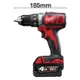 Дрель-шуруповерт аккумуляторный Milwaukee, M18 BDD-202С, 50 Нм (+ зар.пристр, 2 акум.Х 2Ач, кейс) заказать