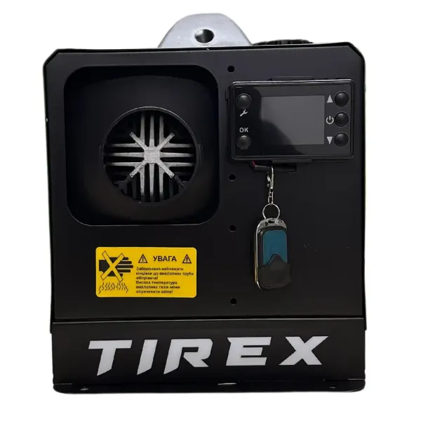 Обогреватель на солярке 12/220В, 12 кВт TIREX TRWOH02-PRO с пультом Webasto дизельный обогреватель заказать