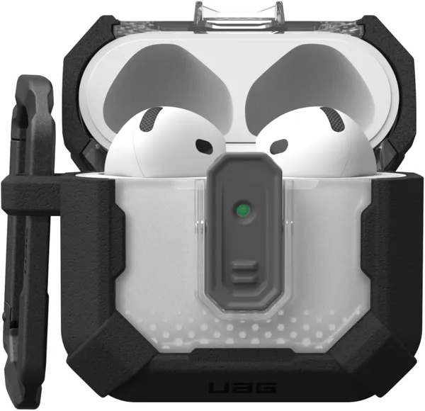 Чехол UAG для AirPods (Gen 4, 2024), Plasma, Black цена в Украине