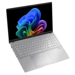 Ноутбук ASUS Vivobook S 15 S5507QA-MA058X 15.6" 3K OLED, Qualcomm X1E-78-10, 32GB, F1TB, UMA, Win11P, Сріблястий фото