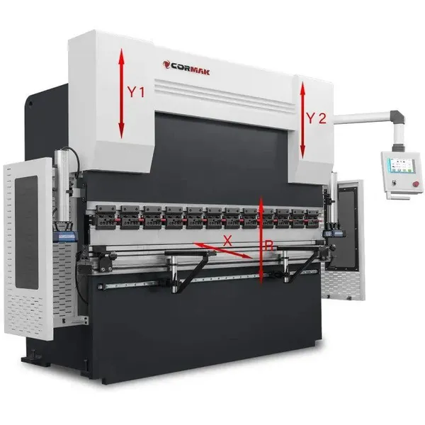 Гидравлический листогибочный пресс CORMAK CNC SERVO EURO PB 80x2500 купить в Украине