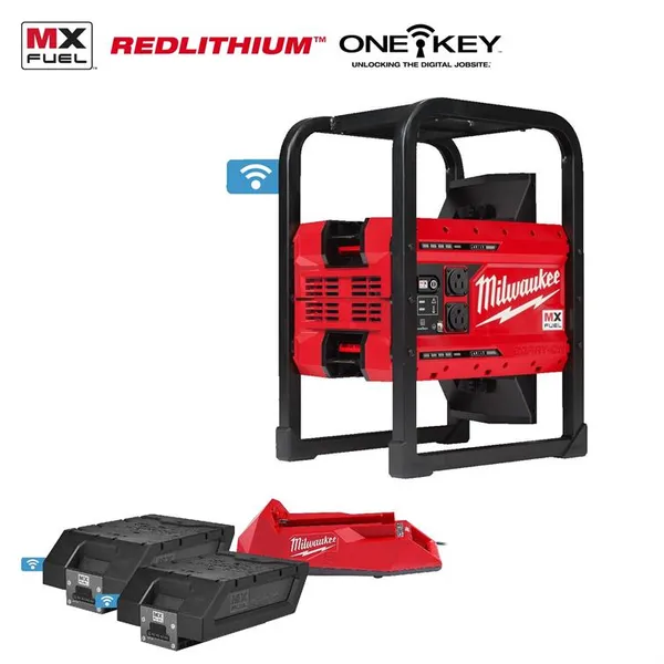 Акумуляторний генератор MXF PS-602 с 2-ома батареями MILWAUKEE MX FUEL с доставкой