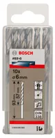 Свердло по металу Bosch HSS-G 6 мм., 10 шт.