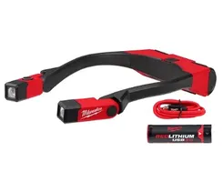 Ліхтар світлодіодний акумуляторний MILWAUKEE, з кріпленням на шию, L4 NL400-301 фото