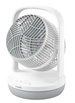 Вентилятор Philips настільний Series 2000, 22см, 24Вт, таймер, поворот 180, білий фото