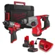 Набір з 2 інструментів безщіткових акумуляторних M12 FPP2BG2-502X (ударна дриль- шуруповерт M12 FPD2, перфоратор Milwaukee M12 F