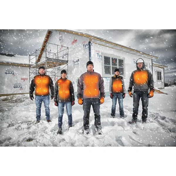 Куртка (толстовка) з електропідігрівом акумуляторна MILWAUKEE, M12 HH GREY3-0 (XL), сіра купить онлайн