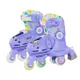 Роликовые коньки Yvolution Twista, размер 24-28, фиолетовый