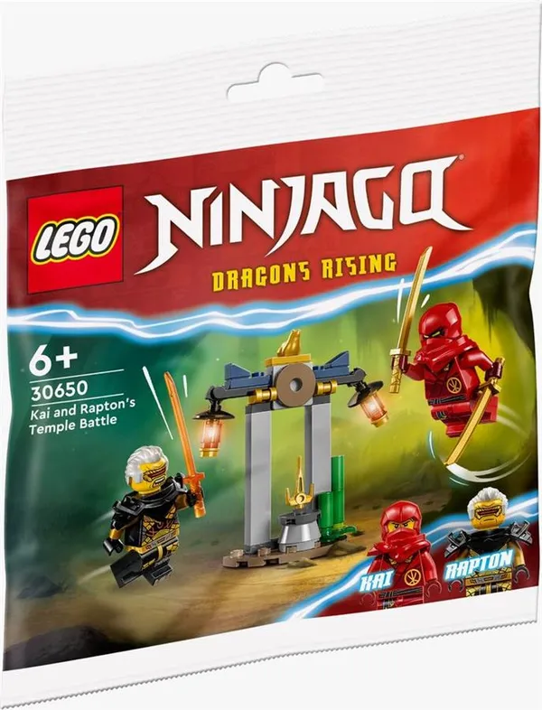 Конструктор LEGO recruitment Ninjago Битва за Храм Кая і Раптона