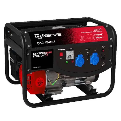 Генератор бензиновый 3.3 кВт Narva NG-3300 (медная обмотка, AVR)