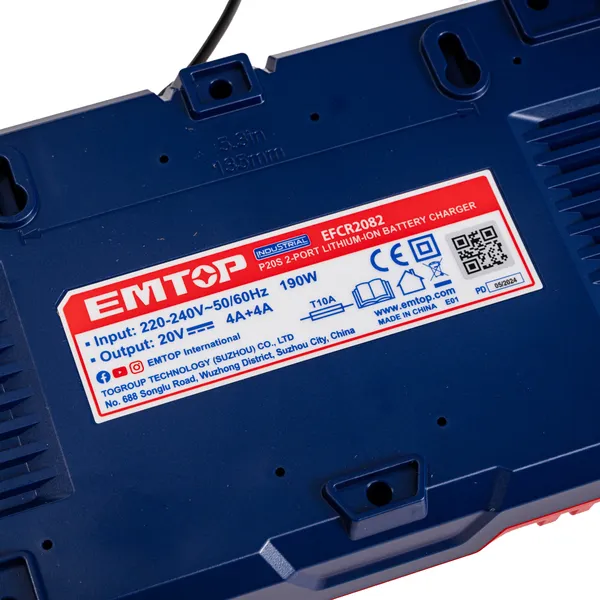 Купить Зарядное устройство EMTOP EFCR2082 P20S