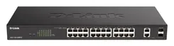 Коммутатор D-Link DGS-1100-26MPV2 24xGE PoE, 2xSFP/GE, PoE 370Вт, EasySmart фото