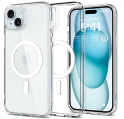 Чохол Spigen для iPhone 15, Ultra Hybrid MagFit, White фото