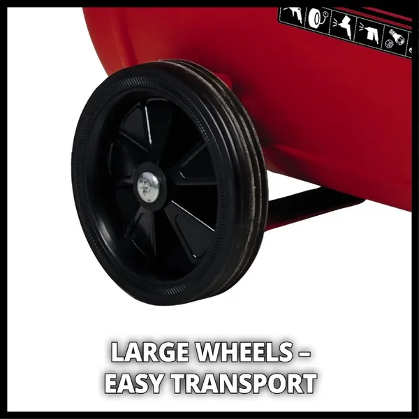 Купить Компрессор воздушный Einhell TC-AC 270/50/8, масляный, 1800Вт, 50л, 270л/мин, 8бар, 30.08кг