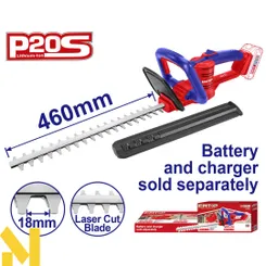 Кущоріз акумуляторний EMTOP ELHT20018 (без АКБ та ЗП) фото