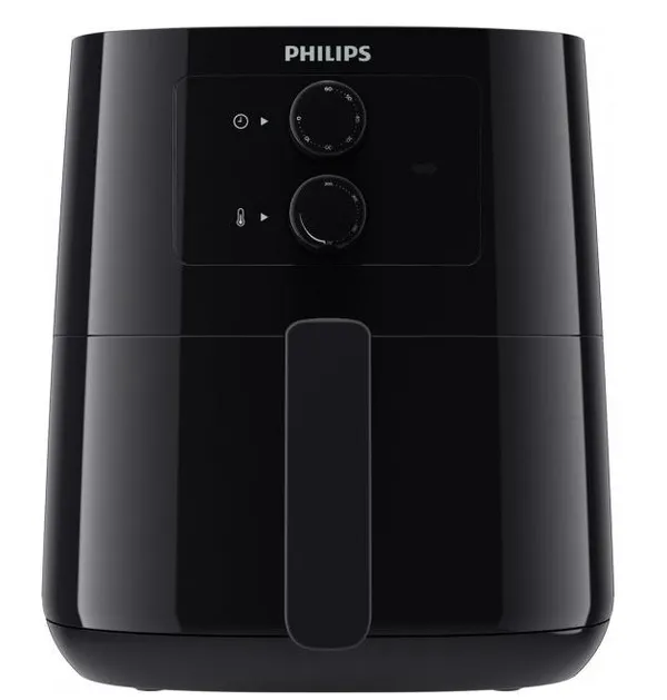 Мультипечь Philips Essential , 1400Вт, чаша-0.8л, механическое управл., пластик, черный