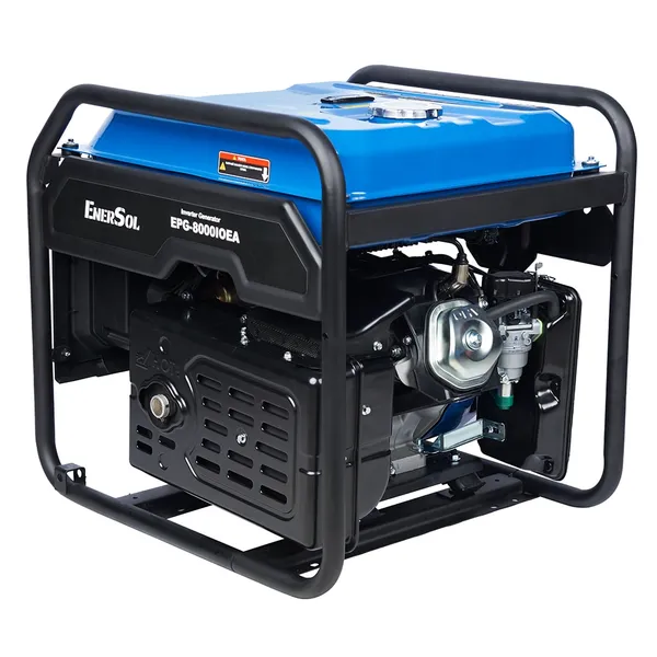 Генератор инверторный бензиновый EnerSol EPG-8000IOEA 230В 7/8кВт электростартер 70кг отзывы