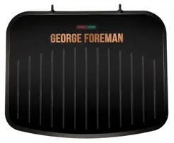 Гриль George Foreman прижимной Fit Grill Copper Medium 1630Вт, темп. режимов-1, пластик, черный фото