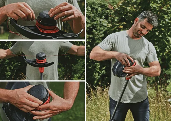 Купить Тример садовий акумуляторний SKIL 0250 CA безщітковий 20В ліска 33см 1х4А·год