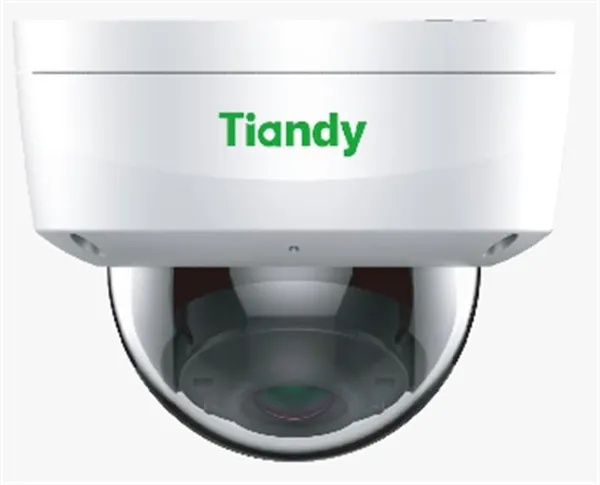 Камера IP Tiandy TC-C34KS Spec:I3/E/Y/C/SD/2.8mm/V4.2, 4MP, Starlight Dome, 2.8mm, f/1.6, IR30m, PoE, IP66, IK10