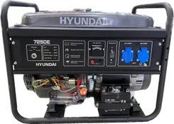 Генератор бензиновий Hyundai HHY7250E, 6/6.5 кВт фото