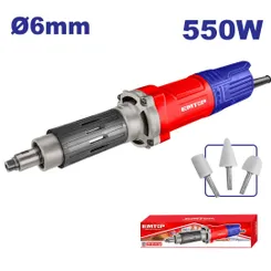 Шлифмашина прямая аккумуляторная EMTOP EDGD5501 фото